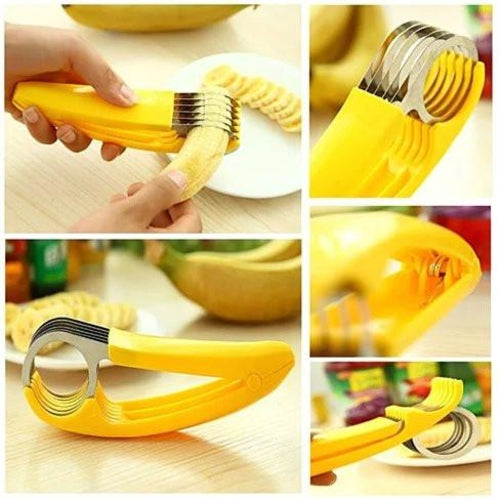 Go Bananas Over The Bite Size Banana Slicer