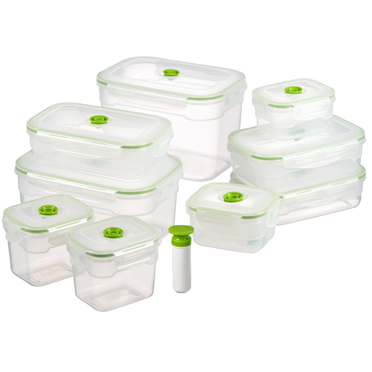 Airtight Clear Storage Container With Lid, Vacuum Storage Airtight