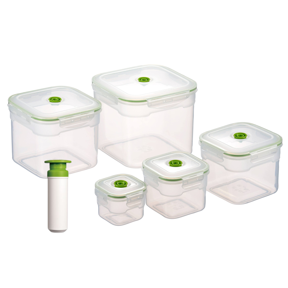 Lasting Freshness 19 Piece Vacuum Seal Food Storage Container  Set, Rectangle: Home & Kitchen